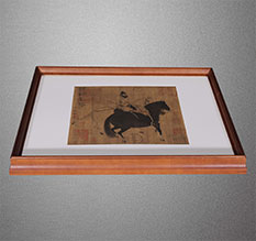 龙南书画装裱配框服务案例