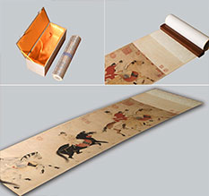 龙南馆藏书画复制博物馆书画复制服务